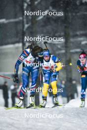 29.11.2023, Oestersund, Sweden, (SWE): Lou Jeanmonnot (FRA) - IBU World Cup Biathlon, relay women, Oestersund (SWE). www.nordicfocus.com. © Authamayou/NordicFocus. Every downloaded picture is fee-liable.