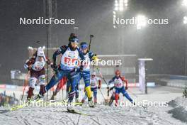 29.11.2023, Oestersund, Sweden, (SWE): Lou Jeanmonnot (FRA) - IBU World Cup Biathlon, relay women, Oestersund (SWE). www.nordicfocus.com. © Authamayou/NordicFocus. Every downloaded picture is fee-liable.