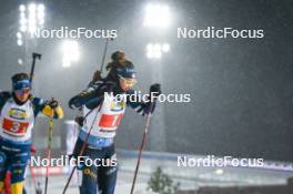 29.11.2023, Oestersund, Sweden, (SWE): Lou Jeanmonnot (FRA) - IBU World Cup Biathlon, relay women, Oestersund (SWE). www.nordicfocus.com. © Authamayou/NordicFocus. Every downloaded picture is fee-liable.