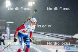 29.11.2023, Oestersund, Sweden, (SWE): Tereza Vobornikova (CZE) - IBU World Cup Biathlon, relay women, Oestersund (SWE). www.nordicfocus.com. © Authamayou/NordicFocus. Every downloaded picture is fee-liable.