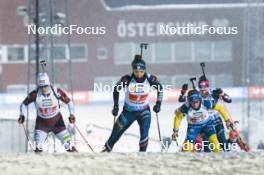 29.11.2023, Oestersund, Sweden, (SWE): Lou Jeanmonnot (FRA) - IBU World Cup Biathlon, relay women, Oestersund (SWE). www.nordicfocus.com. © Authamayou/NordicFocus. Every downloaded picture is fee-liable.