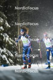 29.11.2023, Oestersund, Sweden, (SWE): Chloe Chevalier (FRA) - IBU World Cup Biathlon, relay women, Oestersund (SWE). www.nordicfocus.com. © Authamayou/NordicFocus. Every downloaded picture is fee-liable.