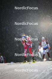 29.11.2023, Oestersund, Sweden, (SWE): Lisa Theresa Hauser (AUT) - IBU World Cup Biathlon, relay women, Oestersund (SWE). www.nordicfocus.com. © Authamayou/NordicFocus. Every downloaded picture is fee-liable.