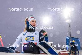 29.11.2023, Oestersund, Sweden, (SWE): Suvi Minkkinen (FIN) - IBU World Cup Biathlon, relay women, Oestersund (SWE). www.nordicfocus.com. © Manzoni/NordicFocus. Every downloaded picture is fee-liable.