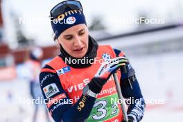 25.11.2023, Oestersund, Sweden, (SWE): Julia Simon (FRA) - IBU World Cup Biathlon, single mixed relay, Oestersund (SWE). www.nordicfocus.com. © Manzoni/NordicFocus. Every downloaded picture is fee-liable.