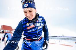 25.11.2023, Oestersund, Sweden, (SWE): Julia Simon (FRA) - IBU World Cup Biathlon, single mixed relay, Oestersund (SWE). www.nordicfocus.com. © Manzoni/NordicFocus. Every downloaded picture is fee-liable.