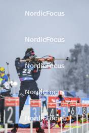 02.12.2023, Oestersund, Sweden, (SWE): Tommaso Giacomel (ITA) - IBU World Cup Biathlon, sprint men, Oestersund (SWE). www.nordicfocus.com. © Authamayou/NordicFocus. Every downloaded picture is fee-liable.