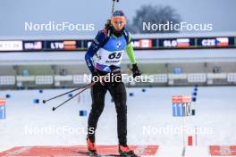 02.12.2023, Oestersund, Sweden, (SWE): Anton Vidmar (SLO) - IBU World Cup Biathlon, sprint men, Oestersund (SWE). www.nordicfocus.com. © Manzoni/NordicFocus. Every downloaded picture is fee-liable.