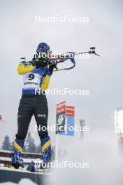 02.12.2023, Oestersund, Sweden, (SWE): Martin Ponsiluoma (SWE) - IBU World Cup Biathlon, sprint men, Oestersund (SWE). www.nordicfocus.com. © Authamayou/NordicFocus. Every downloaded picture is fee-liable.