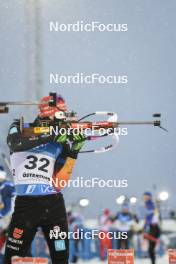 02.12.2023, Oestersund, Sweden, (SWE): Benedikt Doll (GER) - IBU World Cup Biathlon, sprint men, Oestersund (SWE). www.nordicfocus.com. © Authamayou/NordicFocus. Every downloaded picture is fee-liable.