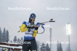 02.12.2023, Oestersund, Sweden, (SWE): Martin Ponsiluoma (SWE) - IBU World Cup Biathlon, sprint men, Oestersund (SWE). www.nordicfocus.com. © Authamayou/NordicFocus. Every downloaded picture is fee-liable.