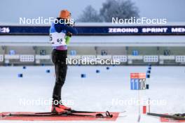 02.12.2023, Oestersund, Sweden, (SWE): Anton Vidmar (SLO) - IBU World Cup Biathlon, sprint men, Oestersund (SWE). www.nordicfocus.com. © Manzoni/NordicFocus. Every downloaded picture is fee-liable.