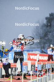 02.12.2023, Oestersund, Sweden, (SWE): Magnus Oberhauser (AUT) - IBU World Cup Biathlon, sprint men, Oestersund (SWE). www.nordicfocus.com. © Authamayou/NordicFocus. Every downloaded picture is fee-liable.