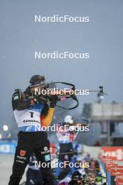 02.12.2023, Oestersund, Sweden, (SWE): Justus Strelow (GER) - IBU World Cup Biathlon, sprint men, Oestersund (SWE). www.nordicfocus.com. © Authamayou/NordicFocus. Every downloaded picture is fee-liable.
