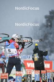 02.12.2023, Oestersund, Sweden, (SWE): Cesar Beauvais (BEL) - IBU World Cup Biathlon, sprint men, Oestersund (SWE). www.nordicfocus.com. © Authamayou/NordicFocus. Every downloaded picture is fee-liable.