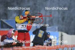 02.12.2023, Oestersund, Sweden, (SWE): Florent Claude (BEL) - IBU World Cup Biathlon, sprint men, Oestersund (SWE). www.nordicfocus.com. © Authamayou/NordicFocus. Every downloaded picture is fee-liable.