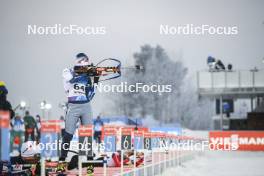 02.12.2023, Oestersund, Sweden, (SWE): Jaakko Ranta (FIN) - IBU World Cup Biathlon, sprint men, Oestersund (SWE). www.nordicfocus.com. © Authamayou/NordicFocus. Every downloaded picture is fee-liable.