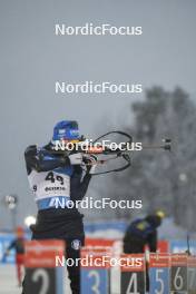 02.12.2023, Oestersund, Sweden, (SWE): Lukas Hofer (ITA) - IBU World Cup Biathlon, sprint men, Oestersund (SWE). www.nordicfocus.com. © Authamayou/NordicFocus. Every downloaded picture is fee-liable.