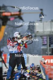 02.12.2023, Oestersund, Sweden, (SWE): Magnus Oberhauser (AUT) - IBU World Cup Biathlon, sprint men, Oestersund (SWE). www.nordicfocus.com. © Authamayou/NordicFocus. Every downloaded picture is fee-liable.