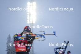 02.12.2023, Oestersund, Sweden, (SWE): Johannes Thingnes Boe (NOR) - IBU World Cup Biathlon, sprint men, Oestersund (SWE). www.nordicfocus.com. © Authamayou/NordicFocus. Every downloaded picture is fee-liable.