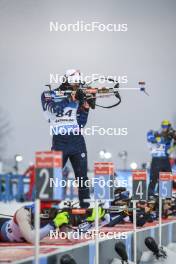 02.12.2023, Oestersund, Sweden, (SWE): Emilien Claude (FRA) - IBU World Cup Biathlon, sprint men, Oestersund (SWE). www.nordicfocus.com. © Authamayou/NordicFocus. Every downloaded picture is fee-liable.