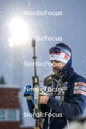 02.12.2023, Oestersund, Sweden, (SWE): Olli Hiidensalo (FIN) - IBU World Cup Biathlon, sprint men, Oestersund (SWE). www.nordicfocus.com. © Manzoni/NordicFocus. Every downloaded picture is fee-liable.