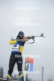 02.12.2023, Oestersund, Sweden, (SWE): Martin Ponsiluoma (SWE) - IBU World Cup Biathlon, sprint men, Oestersund (SWE). www.nordicfocus.com. © Authamayou/NordicFocus. Every downloaded picture is fee-liable.