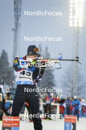 02.12.2023, Oestersund, Sweden, (SWE): Tarjei Boe (NOR) - IBU World Cup Biathlon, sprint men, Oestersund (SWE). www.nordicfocus.com. © Authamayou/NordicFocus. Every downloaded picture is fee-liable.