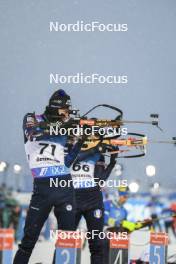 02.12.2023, Oestersund, Sweden, (SWE): Eric Perrot (FRA) - IBU World Cup Biathlon, sprint men, Oestersund (SWE). www.nordicfocus.com. © Authamayou/NordicFocus. Every downloaded picture is fee-liable.