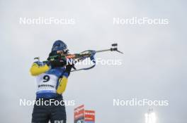 02.12.2023, Oestersund, Sweden, (SWE): Martin Ponsiluoma (SWE) - IBU World Cup Biathlon, sprint men, Oestersund (SWE). www.nordicfocus.com. © Authamayou/NordicFocus. Every downloaded picture is fee-liable.