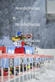 02.12.2023, Oestersund, Sweden, (SWE): Thierry Langer (BEL) - IBU World Cup Biathlon, sprint men, Oestersund (SWE). www.nordicfocus.com. © Authamayou/NordicFocus. Every downloaded picture is fee-liable.