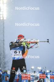 02.12.2023, Oestersund, Sweden, (SWE): Johannes Kuehn (GER) - IBU World Cup Biathlon, sprint men, Oestersund (SWE). www.nordicfocus.com. © Authamayou/NordicFocus. Every downloaded picture is fee-liable.