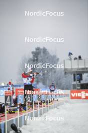 02.12.2023, Oestersund, Sweden, (SWE): Jakub Stvrtecky (CZE) - IBU World Cup Biathlon, sprint men, Oestersund (SWE). www.nordicfocus.com. © Authamayou/NordicFocus. Every downloaded picture is fee-liable.