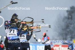 02.12.2023, Oestersund, Sweden, (SWE): Eric Perrot (FRA) - IBU World Cup Biathlon, sprint men, Oestersund (SWE). www.nordicfocus.com. © Authamayou/NordicFocus. Every downloaded picture is fee-liable.