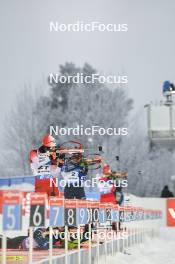 02.12.2023, Oestersund, Sweden, (SWE): Christian Gow (CAN) - IBU World Cup Biathlon, sprint men, Oestersund (SWE). www.nordicfocus.com. © Authamayou/NordicFocus. Every downloaded picture is fee-liable.