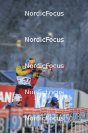 02.12.2023, Oestersund, Sweden, (SWE): Florent Claude (BEL) - IBU World Cup Biathlon, sprint men, Oestersund (SWE). www.nordicfocus.com. © Authamayou/NordicFocus. Every downloaded picture is fee-liable.