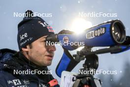02.12.2023, Oestersund, Sweden, (SWE): Patrick Oberegger (ITA) coach Team Norway - IBU World Cup Biathlon, sprint men, Oestersund (SWE). www.nordicfocus.com. © Manzoni/NordicFocus. Every downloaded picture is fee-liable.