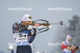 02.12.2023, Oestersund, Sweden, (SWE): Antonin Guigonnat (FRA) - IBU World Cup Biathlon, sprint men, Oestersund (SWE). www.nordicfocus.com. © Authamayou/NordicFocus. Every downloaded picture is fee-liable.