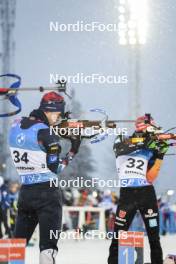 02.12.2023, Oestersund, Sweden, (SWE): Endre Stroemsheim (NOR) - IBU World Cup Biathlon, sprint men, Oestersund (SWE). www.nordicfocus.com. © Authamayou/NordicFocus. Every downloaded picture is fee-liable.