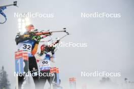 02.12.2023, Oestersund, Sweden, (SWE): Benedikt Doll (GER) - IBU World Cup Biathlon, sprint men, Oestersund (SWE). www.nordicfocus.com. © Authamayou/NordicFocus. Every downloaded picture is fee-liable.