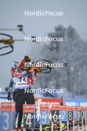 02.12.2023, Oestersund, Sweden, (SWE): Patrick Jakob (AUT) - IBU World Cup Biathlon, sprint men, Oestersund (SWE). www.nordicfocus.com. © Authamayou/NordicFocus. Every downloaded picture is fee-liable.