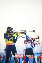 01.12.2023, Oestersund, Sweden, (SWE): Lisa Vittozzi (ITA) - IBU World Cup Biathlon, sprint women, Oestersund (SWE). www.nordicfocus.com. © Authamayou/NordicFocus. Every downloaded picture is fee-liable.