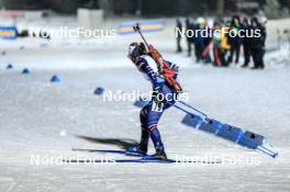 01.12.2023, Oestersund, Sweden, (SWE): Gilonne Guigonnat (FRA) - IBU World Cup Biathlon, sprint women, Oestersund (SWE). www.nordicfocus.com. © Manzoni/NordicFocus. Every downloaded picture is fee-liable.