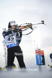 01.12.2023, Oestersund, Sweden, (SWE): Chloe Chevalier (FRA) - IBU World Cup Biathlon, sprint women, Oestersund (SWE). www.nordicfocus.com. © Authamayou/NordicFocus. Every downloaded picture is fee-liable.