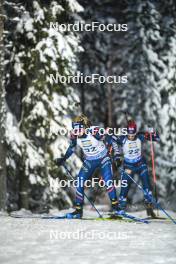 01.12.2023, Oestersund, Sweden, (SWE): Sophie Chauveau (FRA) - IBU World Cup Biathlon, sprint women, Oestersund (SWE). www.nordicfocus.com. © Authamayou/NordicFocus. Every downloaded picture is fee-liable.