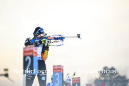 01.12.2023, Oestersund, Sweden, (SWE): Franziska Preuss (GER) - IBU World Cup Biathlon, sprint women, Oestersund (SWE). www.nordicfocus.com. © Authamayou/NordicFocus. Every downloaded picture is fee-liable.