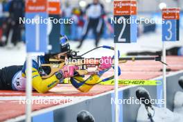 01.12.2023, Oestersund, Sweden, (SWE): Anna Magnusson (SWE) - IBU World Cup Biathlon, sprint women, Oestersund (SWE). www.nordicfocus.com. © Authamayou/NordicFocus. Every downloaded picture is fee-liable.