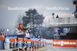 01.12.2023, Oestersund, Sweden, (SWE): Lea Meier (SUI) - IBU World Cup Biathlon, sprint women, Oestersund (SWE). www.nordicfocus.com. © Authamayou/NordicFocus. Every downloaded picture is fee-liable.