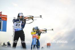 01.12.2023, Oestersund, Sweden, (SWE): Chloe Chevalier (FRA) - IBU World Cup Biathlon, sprint women, Oestersund (SWE). www.nordicfocus.com. © Authamayou/NordicFocus. Every downloaded picture is fee-liable.