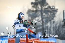 01.12.2023, Oestersund, Sweden, (SWE): Suvi Minkkinen (FIN) - IBU World Cup Biathlon, sprint women, Oestersund (SWE). www.nordicfocus.com. © Authamayou/NordicFocus. Every downloaded picture is fee-liable.